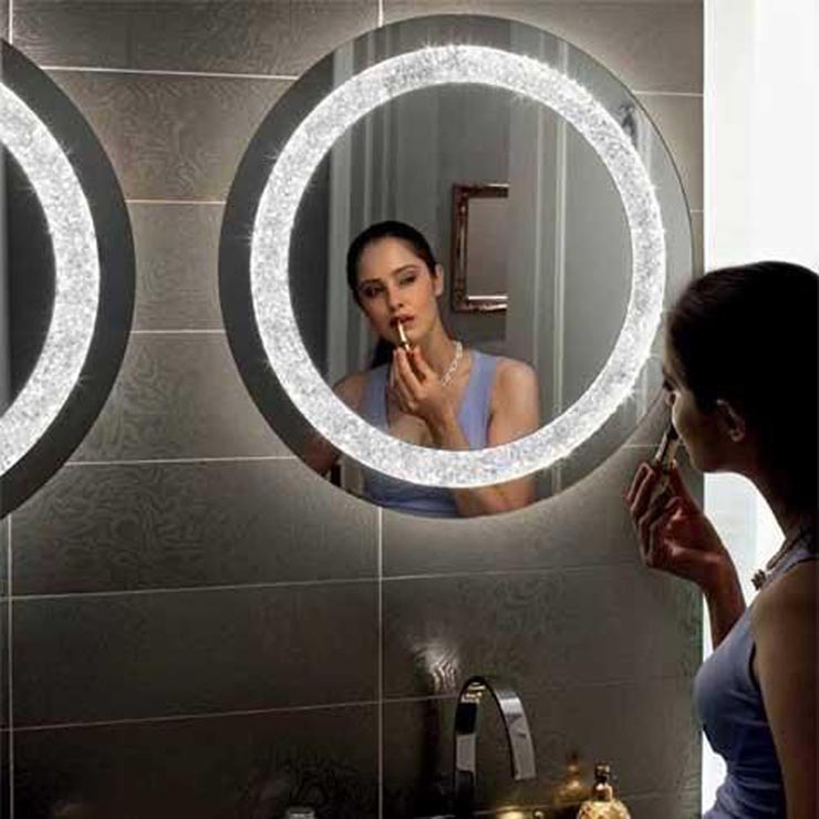 Round Ring LED Mirror