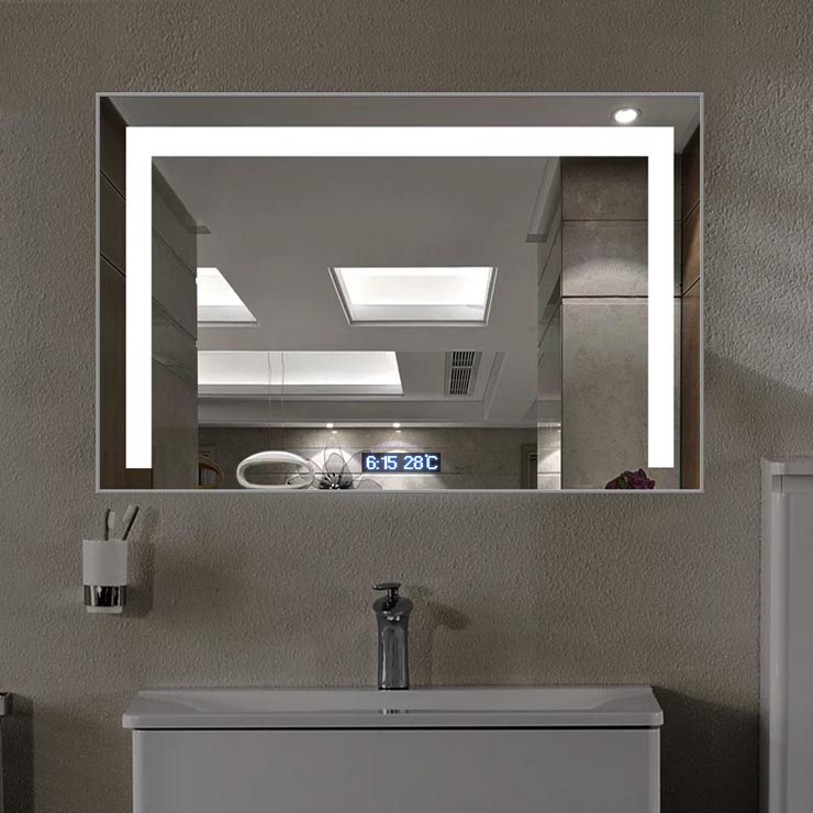 Time Display LED Mirror
