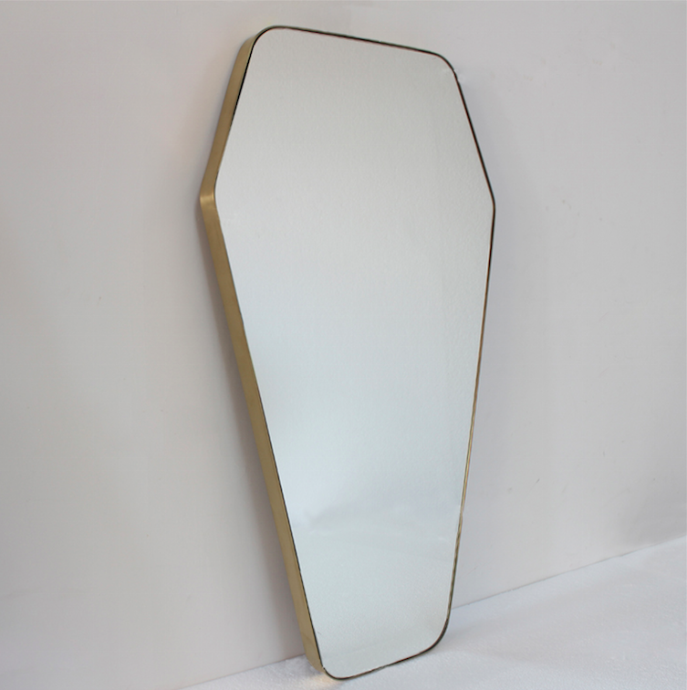 Stainless Steel Framed Mirror-Diamond
